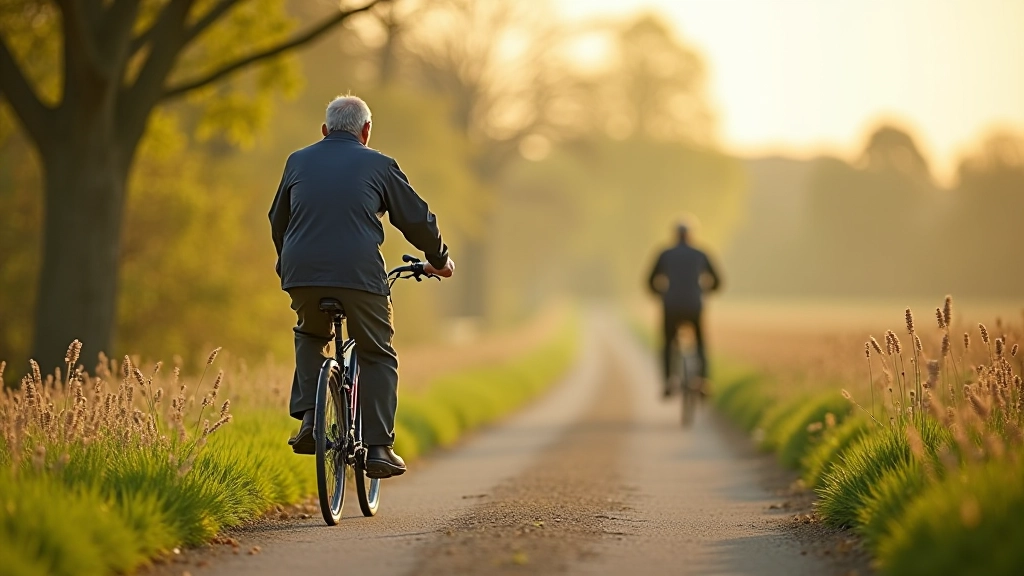 Beste tijd voor fietstocht - zon en mooi weer